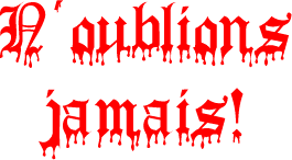 N'oublions jamais!